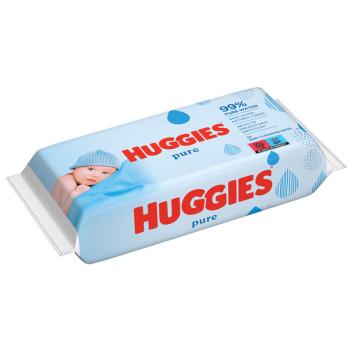 Huggies Pure vlhčené ubrousky 56 ks