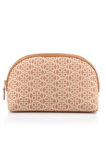 KOSMETICKÁ TAŠKA GANT G PATTERN WASH BAG CARAMEL BEIGE