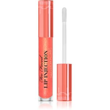 Too Faced Lip Injection Maximum Plump Extra Strength Lip Plumper Gloss dlouhotrvající lesk na rty pro extra objem odstín Creamsicle Tickle 4 g