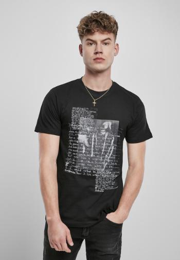 Mr. Tee Tupac Lyrics Tee black - XXL