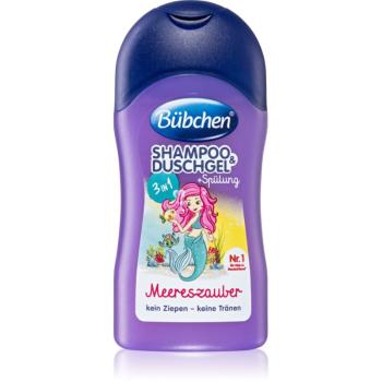 Bübchen Kids 3 in 1 3 v 1 šampon, kondicionér a sprchový gel pro děti 50 ml