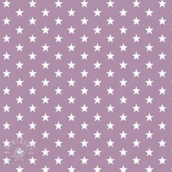 Bavlněná látka Petit stars lilac