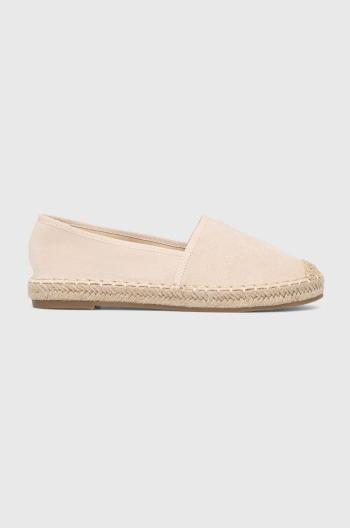 Espadrilky Answear Lab béžová barva