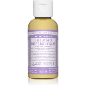 Dr. Bronner’s Lavender tekuté univerzální mýdlo 60 ml