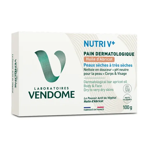 Laboratoires Vendome Nutri Dermatologické mýdlo s meruňkovým olejem 100 g