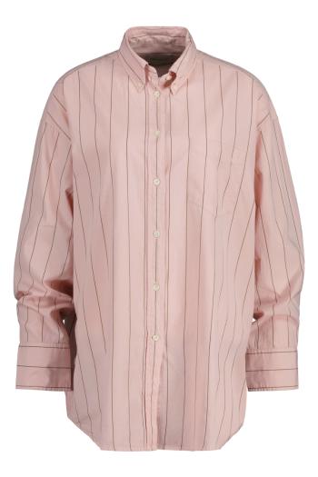 KOŠILE GANT OS LUXURY OXFORD BD STRIPED SHIRT FADED PINK