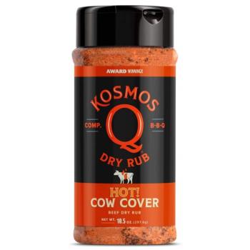 BBQ koření HOT! Cow cover 298g Kosmo´s Q