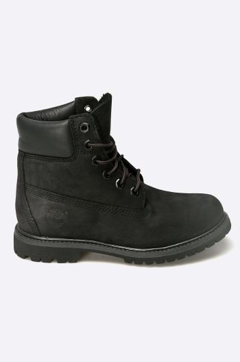 Nízké kozačky Timberland 6" Premium Boot dámské, černá barva, na plochém podpatku, 8658A