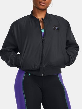 Under Armour Project Rock W's Bomber Bunda Černá