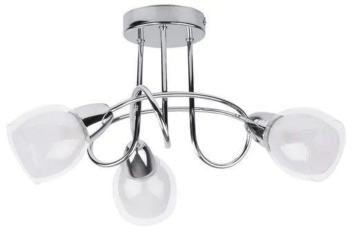 Rabalux Chromové stropní svítidlo Dave pro žárovku 3x E14 6081