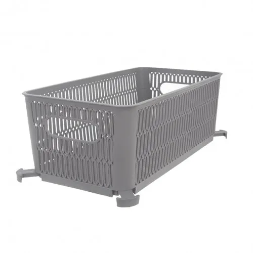 Košík UH NESTA stohovatelný 29x16,5x11,5 cm šedá , S