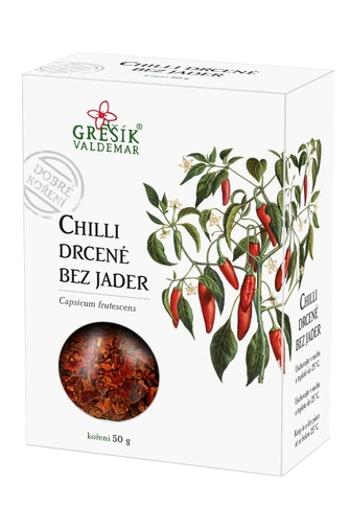 Valdemar Grešík Grešík Chilli drcené bez jader 50g