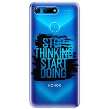 iSaprio Start Doing - black pro Honor View 20 (stadob-TPU-HonView20)