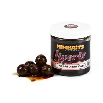 Mikbaits Boilie v dipu Liverix 250ml - Královská patentka 20mm