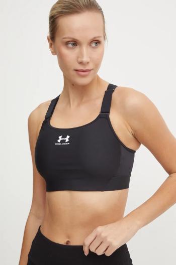 Sportovní podprsenka Under Armour černá barva