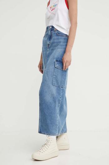 Džínová sukně Levi's maxi, 0005S