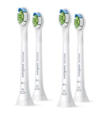 Philips Sonicare Optimal White Mini HX6074/27 Kompaktní velikost hlavice sonického kartáčku, 4 ks