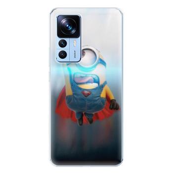 Odolné silikonové pouzdro iSaprio - Mimons Superman 02 - Xiaomi 12T / 12T Pro