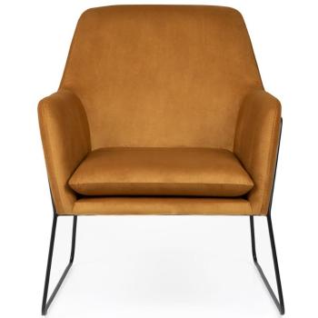 Fotel Milan Bluvel 68/fekete