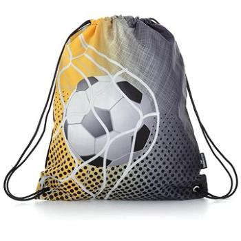 Bagmaster SÁČEK LUMI 21 D školní na přezůvky / tělocvik - žlutý fotbal (8591805012272)