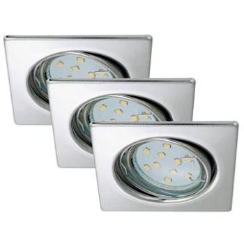 Briloner 7230-038 - SADA 3x LED Koupelnové podhledové svítidlo 3xGU10/3W/230V (117019)