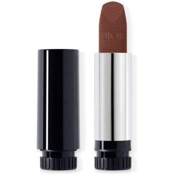 DIOR Rouge Dior The Refill dlouhotrvající rtěnka náhradní náplň odstín 400 Nude Line Velvet 3,5 g