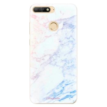 Odolné silikonové pouzdro iSaprio - Raibow Marble 10 - Huawei Y6 Prime 2018