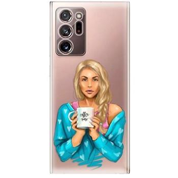 iSaprio Coffe Now - Blond pro Samsung Galaxy Note 20 Ultra (cofnoblo-TPU3_GN20u)