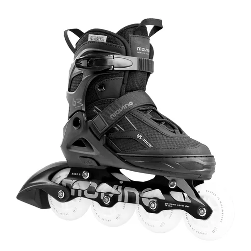 Kolečkové LED brusle Movino Cruzer B3 - černé, 38-41