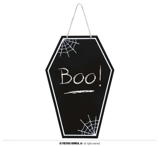 Náhrobní tabule - náhrobek s křídou 40 x 27 cm - Halloween - 2 druhy - GUIRCA