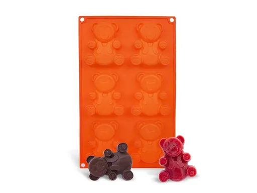 Forma na pečení medvídků ORION 31x18x2cm Orange