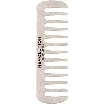 REVOLUTION HAIRCARE Natural Curl Wide Tooth Comb White (5057566549349)