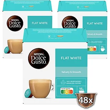 NESCAFÉ Dolce Gusto Flat White, 3 balení (12396486)