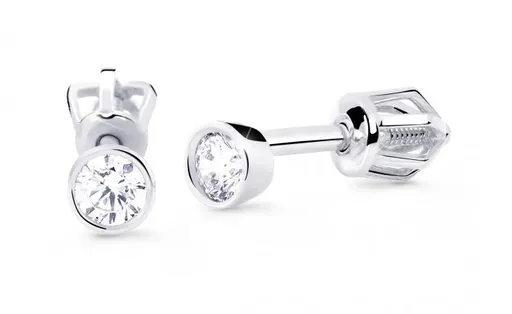 Cutie Jewellery Oblíbené náušnice z bílého zlata Z8017-30-10-X-2