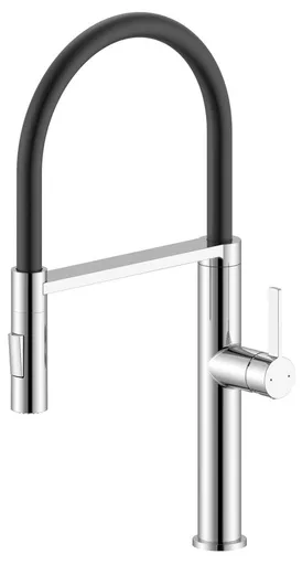 SAPHO ATON stojánková dřezová baterie se sprškou, chrom EV125