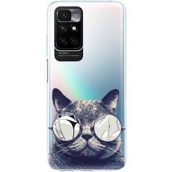 iSaprio Crazy Cat 01 pro Xiaomi Redmi 10 (craca01-TPU3-Rmi10)