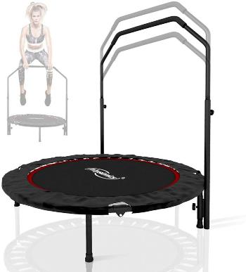 Physionics 86932 Physionics Fitness trampolína 101 cm, do 150 kg, červená