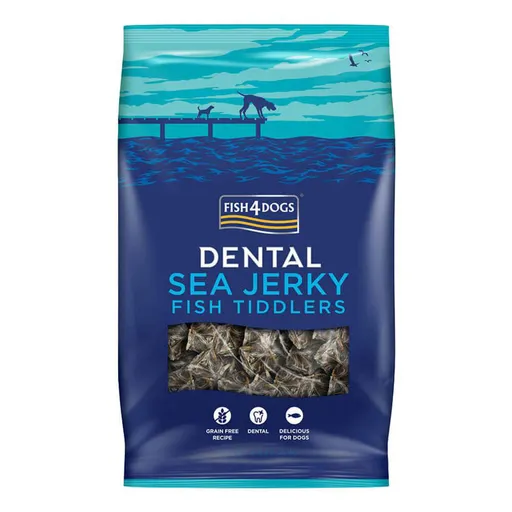 FISH4DOGS Pamlsky pro psy DENTAL SEA mořská ryba - rybičky 575 g
