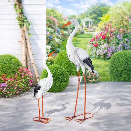 Gilde Dekorace Čáp, 91 cm