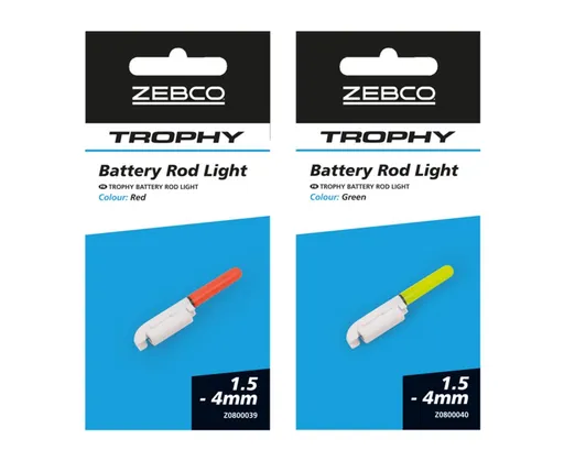 Zebco Světlo na prut Trophy Battery Rod Light 1,5-4 mm,Zebco Světlo na prut Trophy Battery Rod Light 1,5-4 mm