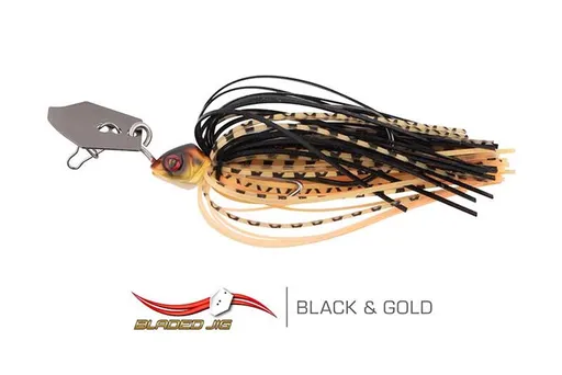 Fox Rage Nástraha Bladed Jig Black & Gold,Fox Rage Nástraha Bladed Jig Black & Gold