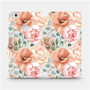 Flip pouzdro na mobil Huawei P9 Lite 2017 - MP02S Pastelové květy (5903516756766)