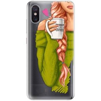 iSaprio My Coffe and Redhead Girl pro Xiaomi Mi 8 Pro (coffread-TPU-Mi8pro)