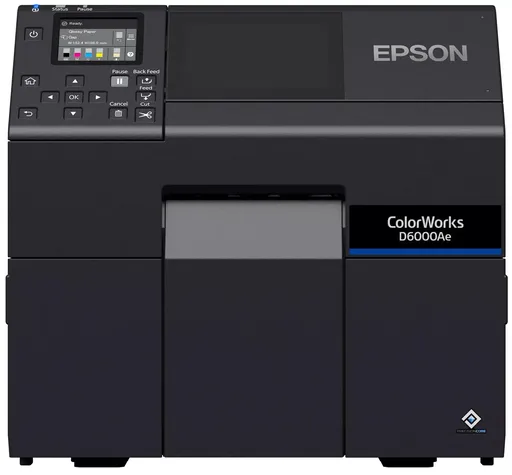 Epson ColorWorks D6000 (Ae) C31CL90102 barevná tiskárna štítků, cutter, disp., USB, Ethernet, black