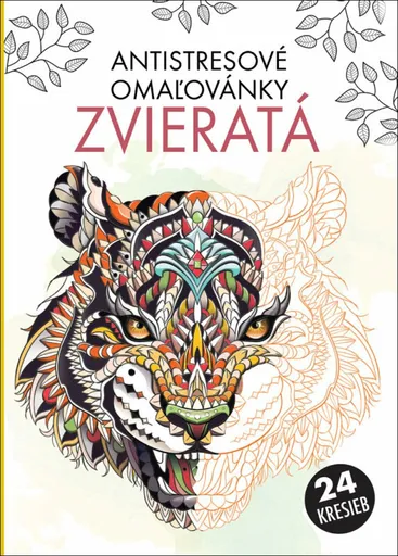 Antistresové omaľovánky zvieratá