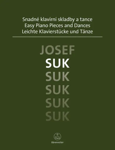 Snadné klavírní skladby a tance - Josef Suk