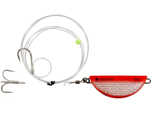 Westin návazec halibut anti twist rig orange flash - 350 g
