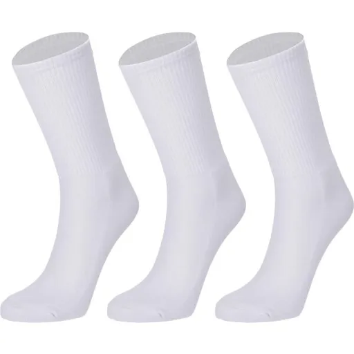 ELLESSE ALACRE CREW 3 PACKS Vysoké ponožky, bílá, velikost 41-46