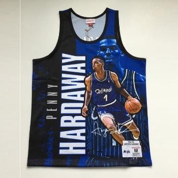 Mitchell & Ness tank top Orlando Magic Player Burst Mesh Tank royal - M