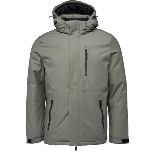 Lotto HOFER Pánská zimní bunda, tmavě zelená, velikost